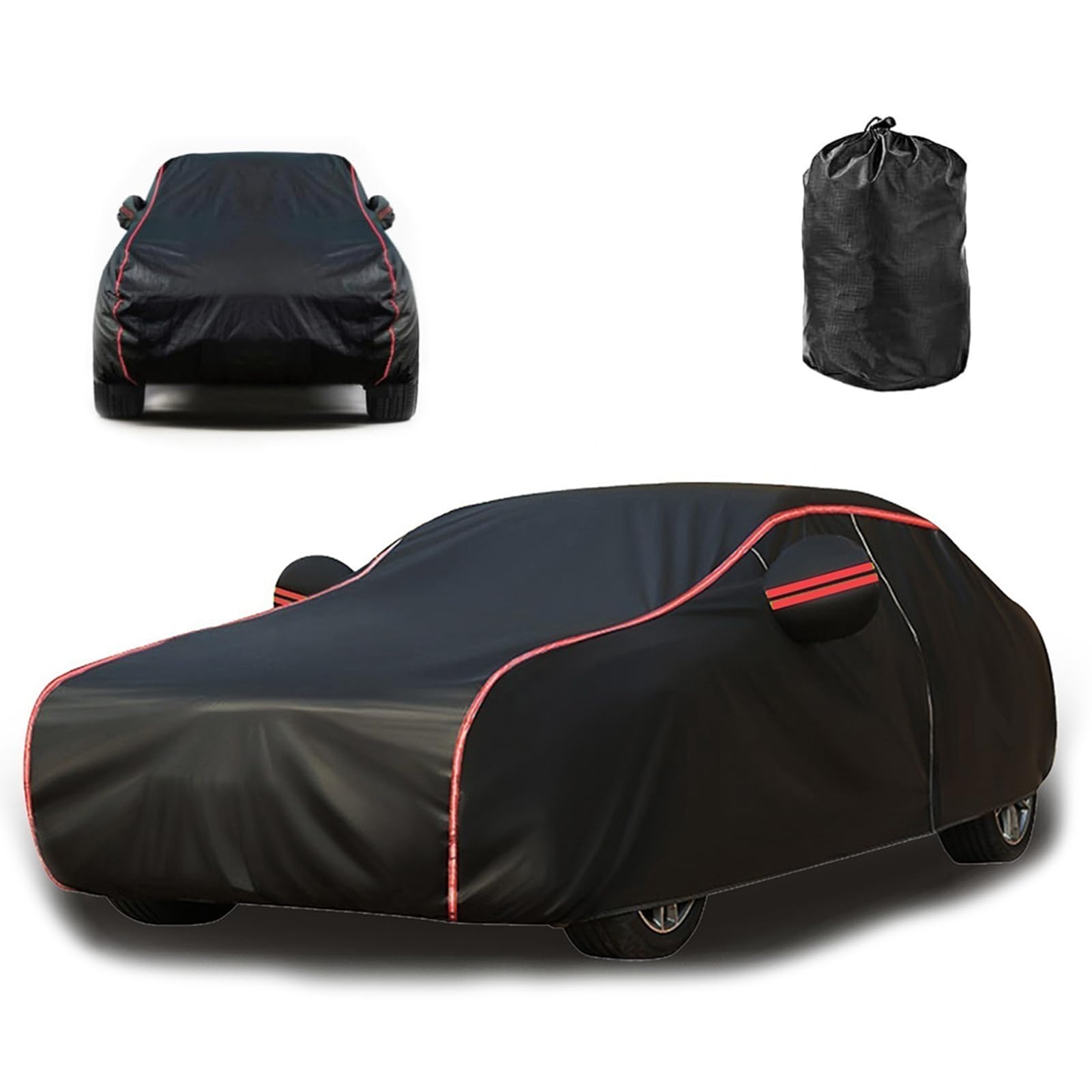 Car Covers for Outside Storage for GMC Sierra,Car Cover Outdoor,Dustproof Scratch proof UV resistant All Weather Protection,with Zip and Reflective Strips_zhdgc7d9hs