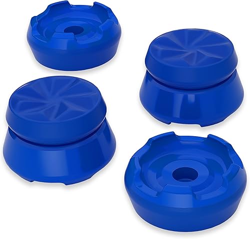 Miniatura 8 de PlayVital Thumbs Pro Hurricane - Extensor de pulgar para controlador ps5, tapas de palanca de mando para controlador inalámbrico ps5, 2 cóncavos de