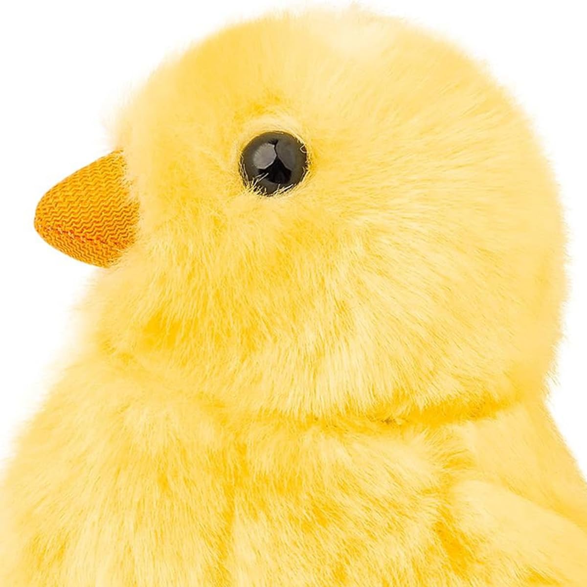 Peluche Poussin Réaliste – Animal Jouet En Fourrure Jaune Pour Pâques, Bébé Et Enfant, Poids 35g – Déco, Câlin, Photo