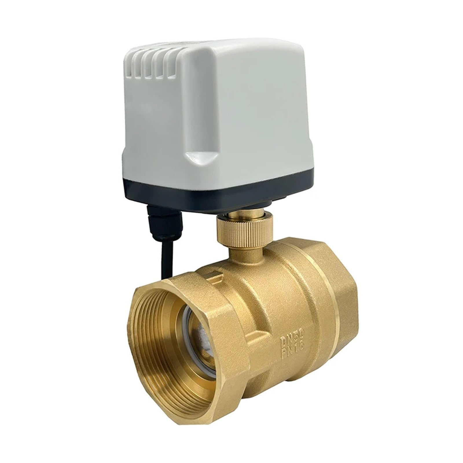 VSPPJYFG 2" IP65 Two Way Waterproof Motorized Ball Valve Brass Electric Ball Valve(DC24-CR04)