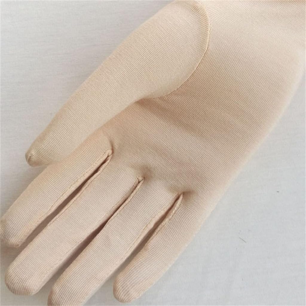 Sunscreen gloves all finger cycling and driving thin and long women's modal gloves
