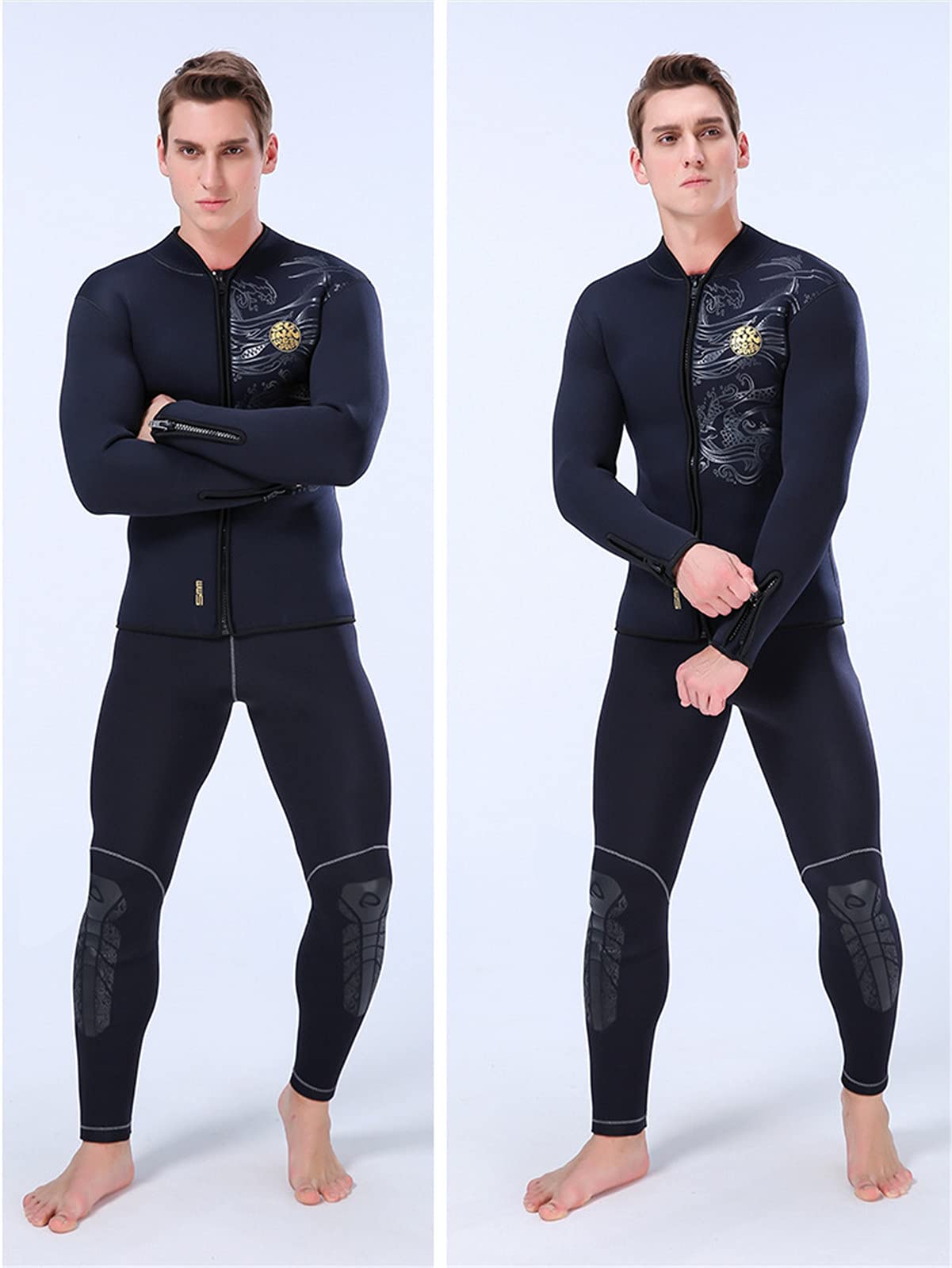 ウェットスーツ 5/3mm ネオプレーン Amazon | Owntop ウェットスーツ 5mmネオプレン フルスーツ