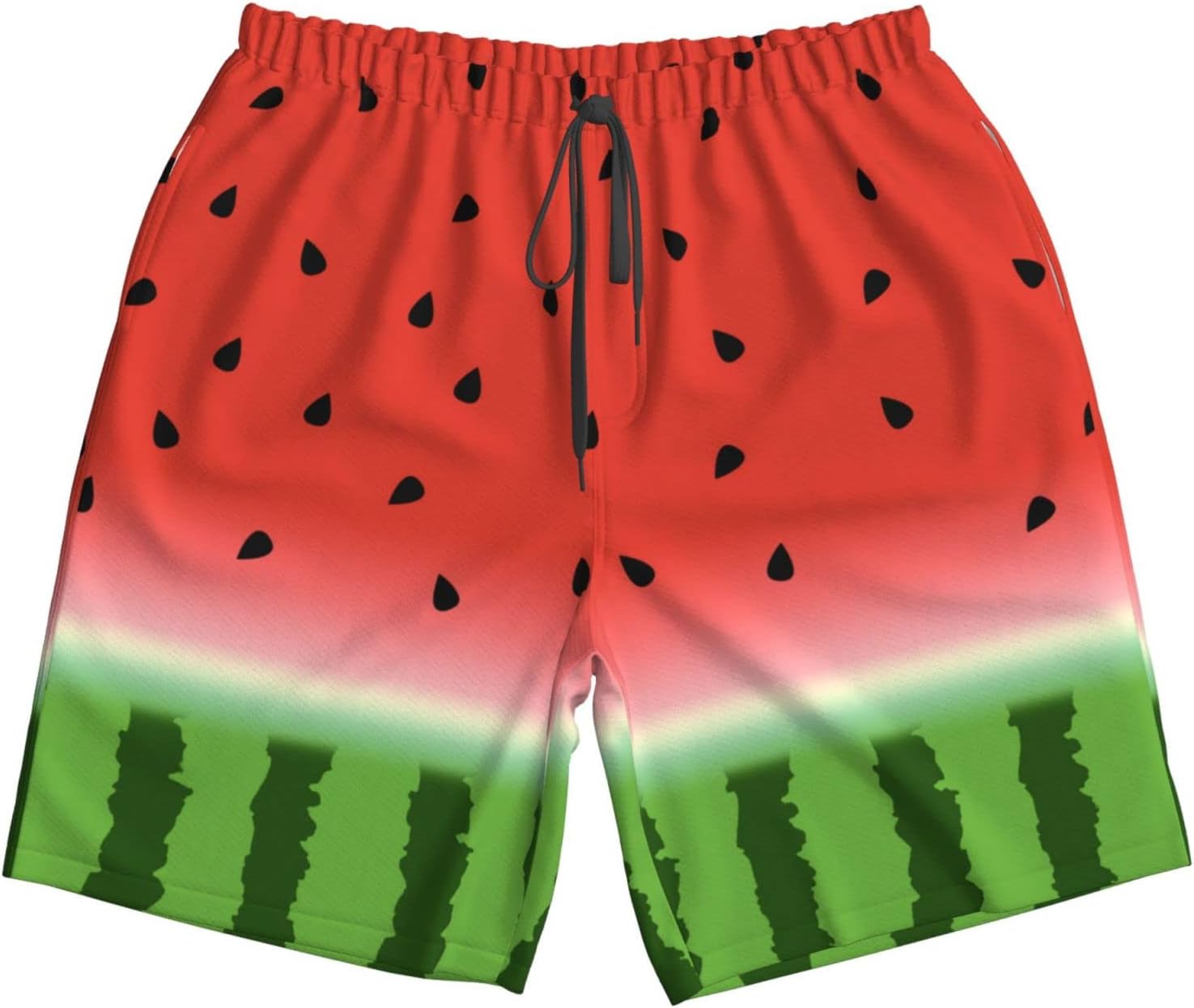 FREEHOTU Men's Swim Trunks Beach Board Shorts Quick Dry Swimwear Sports with Pockets - Image 3