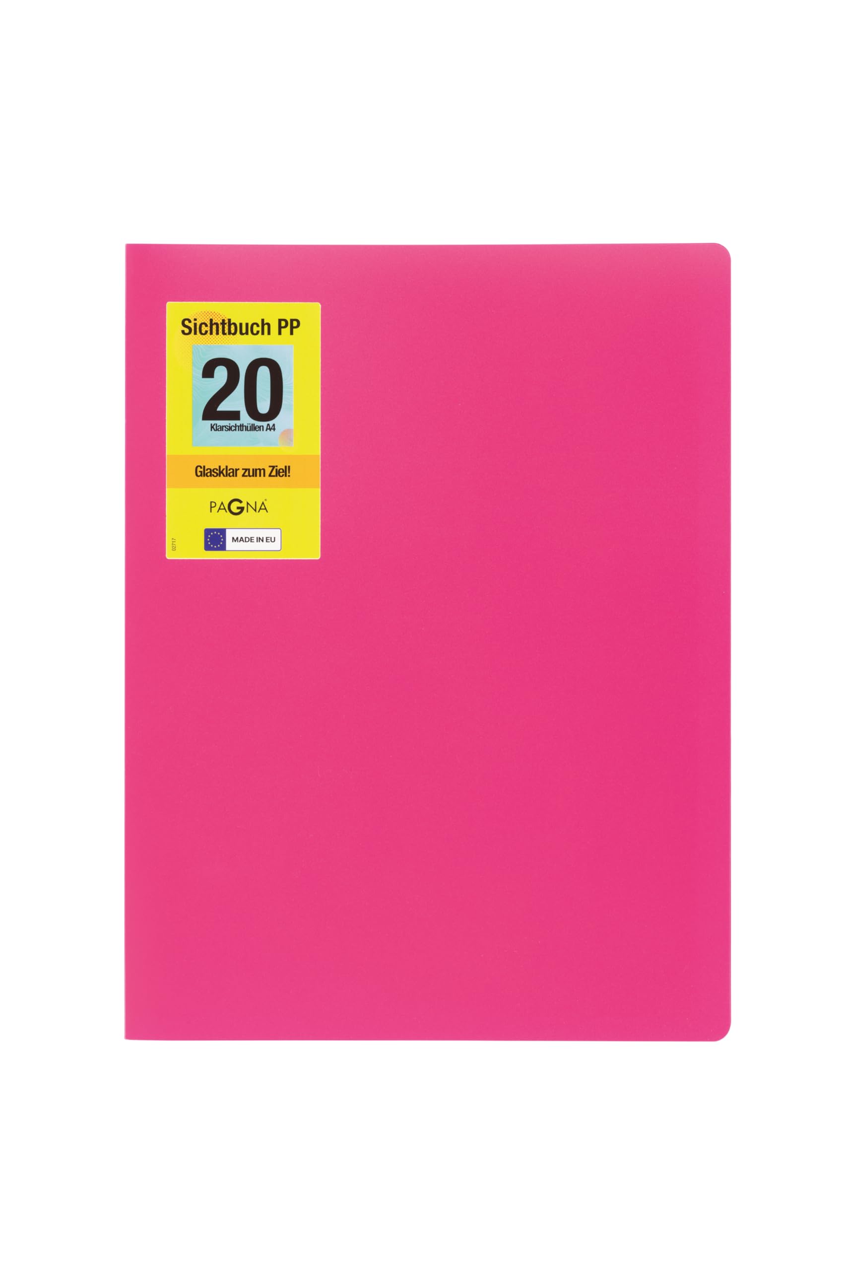 PAGNA School 21012-34 Display Book A4 Polypropylene Dark Pink