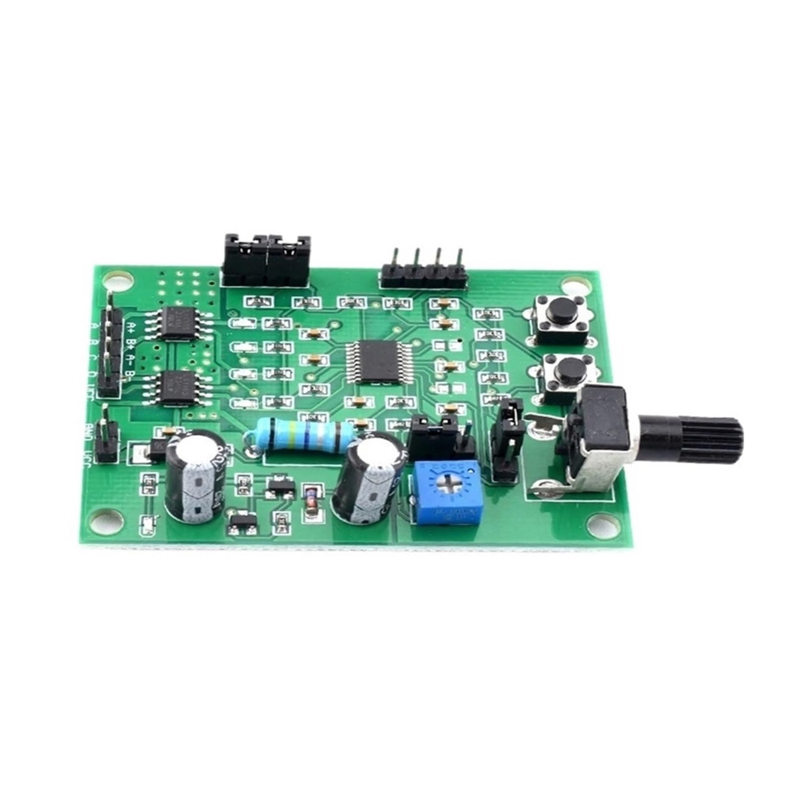 Lot de 2 pilotes de moteur pas à pas multifonctions, micro moteurs pas à pas, module de contrôle de vitesse, commutateur biphasé, quatre fils, quatre phases, cinq fils, décélération DIY pour routeur
