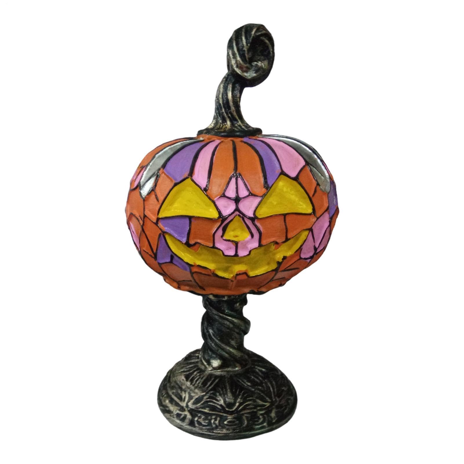 Dynia Lampa Stołowa Przyłóżkowa Dekoracyjna Lampa Biurkowa LED Halloweenowa