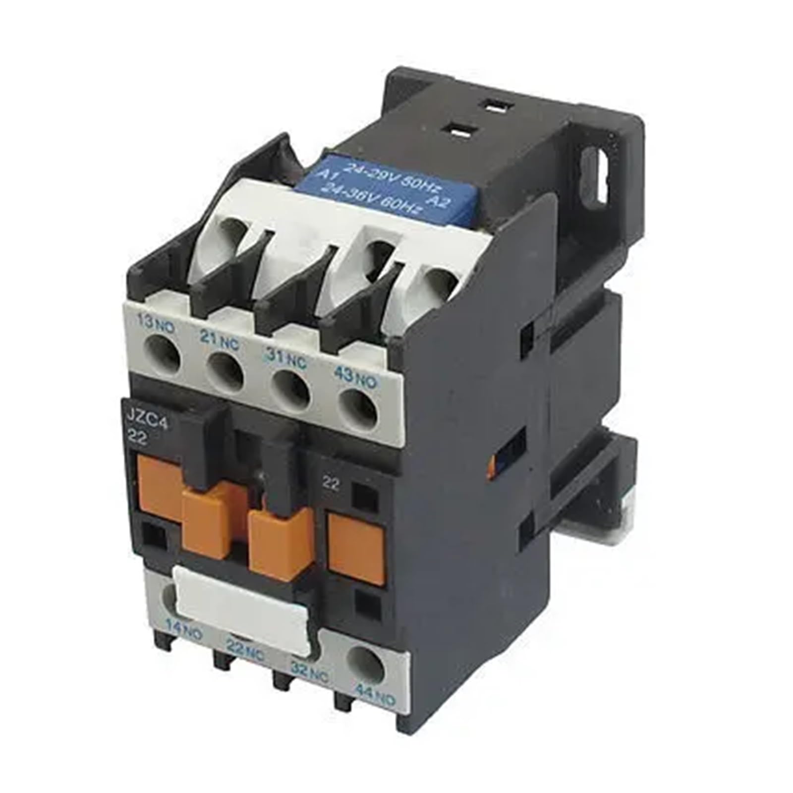 Lkpehtagn One Color Jzc4-22 24-36 V 50/60Hz Coil 20A 3 P Tiga Tiang 2No 2Nc Ac Contactor