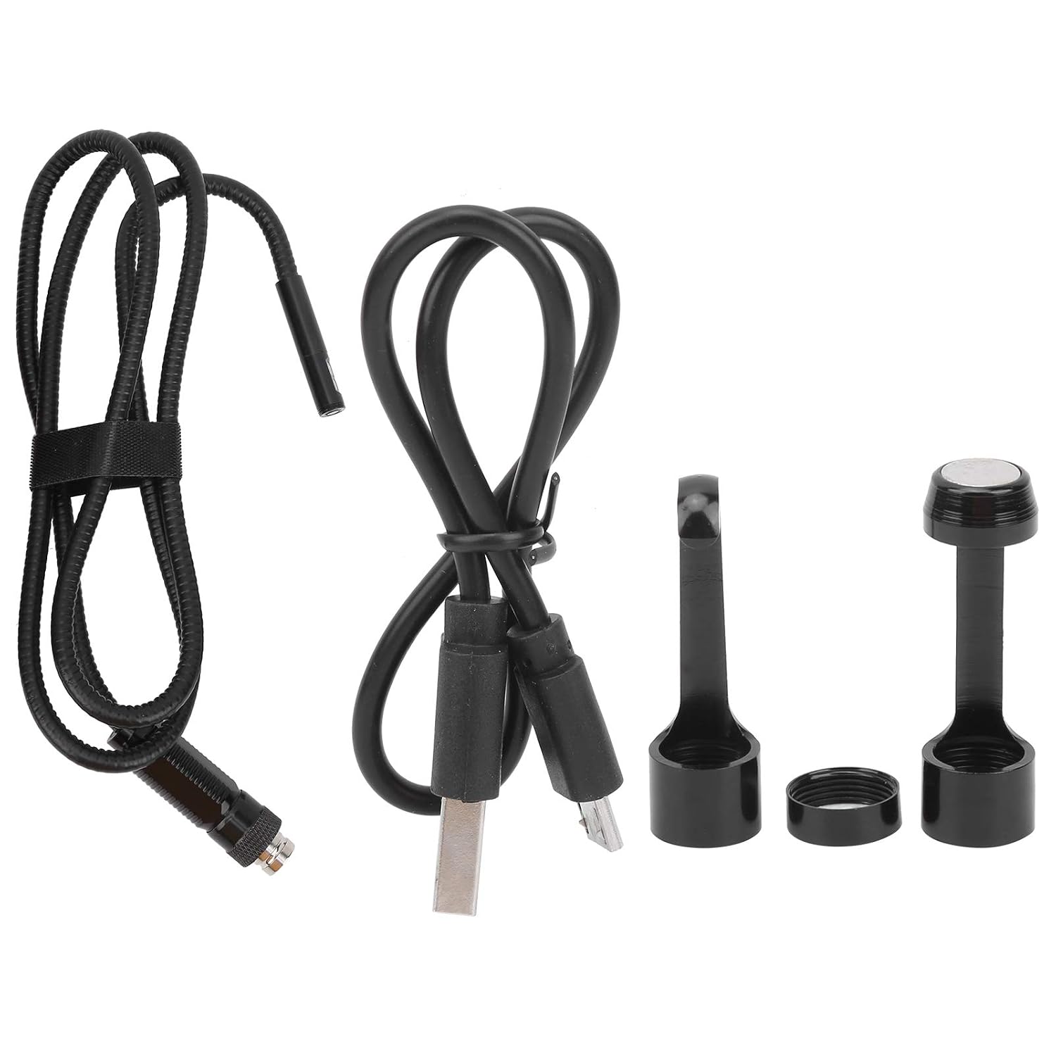 F280 Dual Lens Inspection Endoscope with WiFi, 1080P Resolution 8mm Borescope Camera, IP68 Rating, 9 Adjustable LED Lights, 3.3ft Cable for Industrial Machinery and Water Pipe (1m)