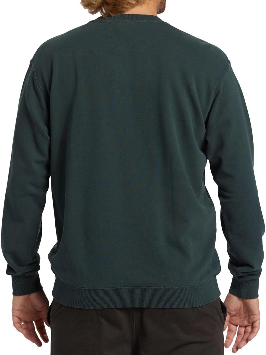 Billabong Men's Wave Washed Crewneck Sweatshirt