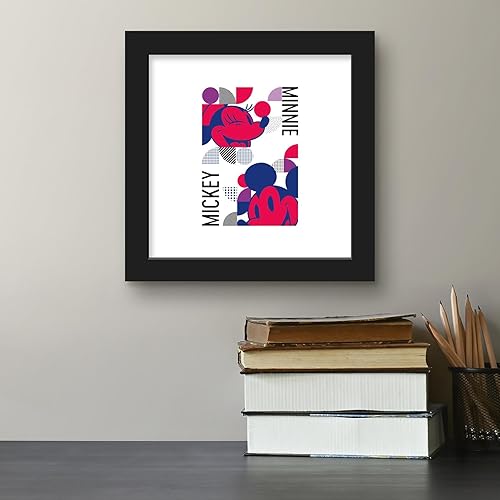 Miniatura 4 de Trends International Gallery Pops Disney Mickey and Friends - Póster de pared de Mickey y Minnie de Geo Play, 12.00 x 12.00 pulgadas, versión de