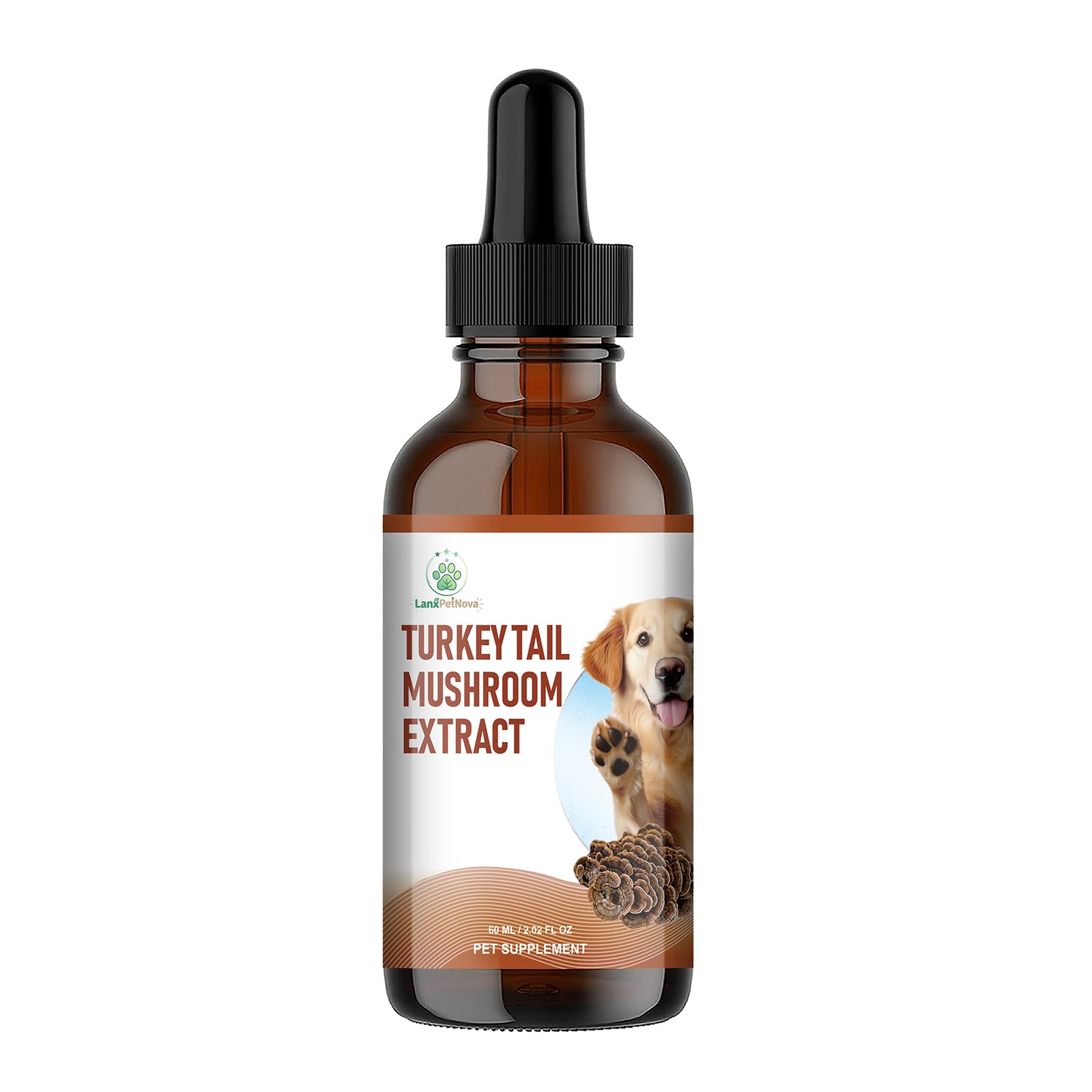 Champignons pour Chien & Chat – Soutien immunitaire, Maintien des Fonctions tissulaires. Idéal pour Seniors, Animaux en Convalescence et Animaux affaiblis. Naturel, Doux et sûr.
