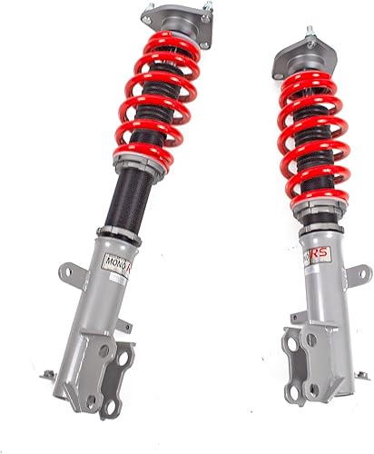 Miniatura 4 de Godspeed MRS1692-A MonoRS - Kit de bajada de suspensión de coilover con 32 ajustes de amortiguación, altura de conducción ajustable, compatible con