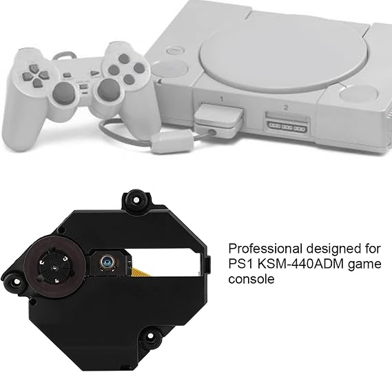 Lens Parts Optical Module, Optical Lens Compatible Replacement for PS1 KSM?440ADM Game Console