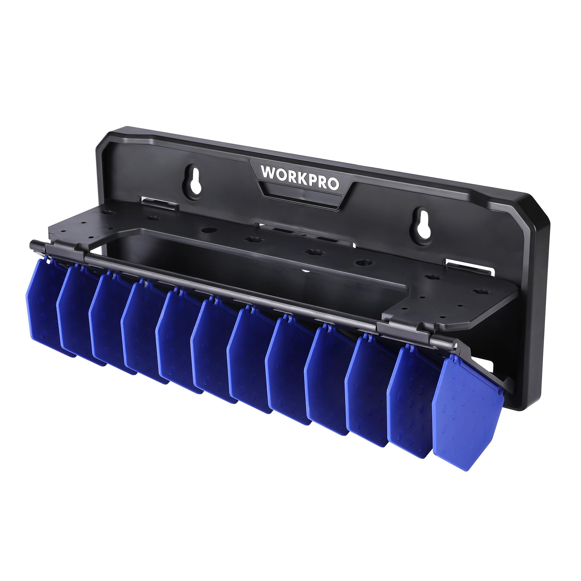 WORKPRO Foldable Pliers Holder, 340mm Multi-Purpose Wall Mount Tool Organizer