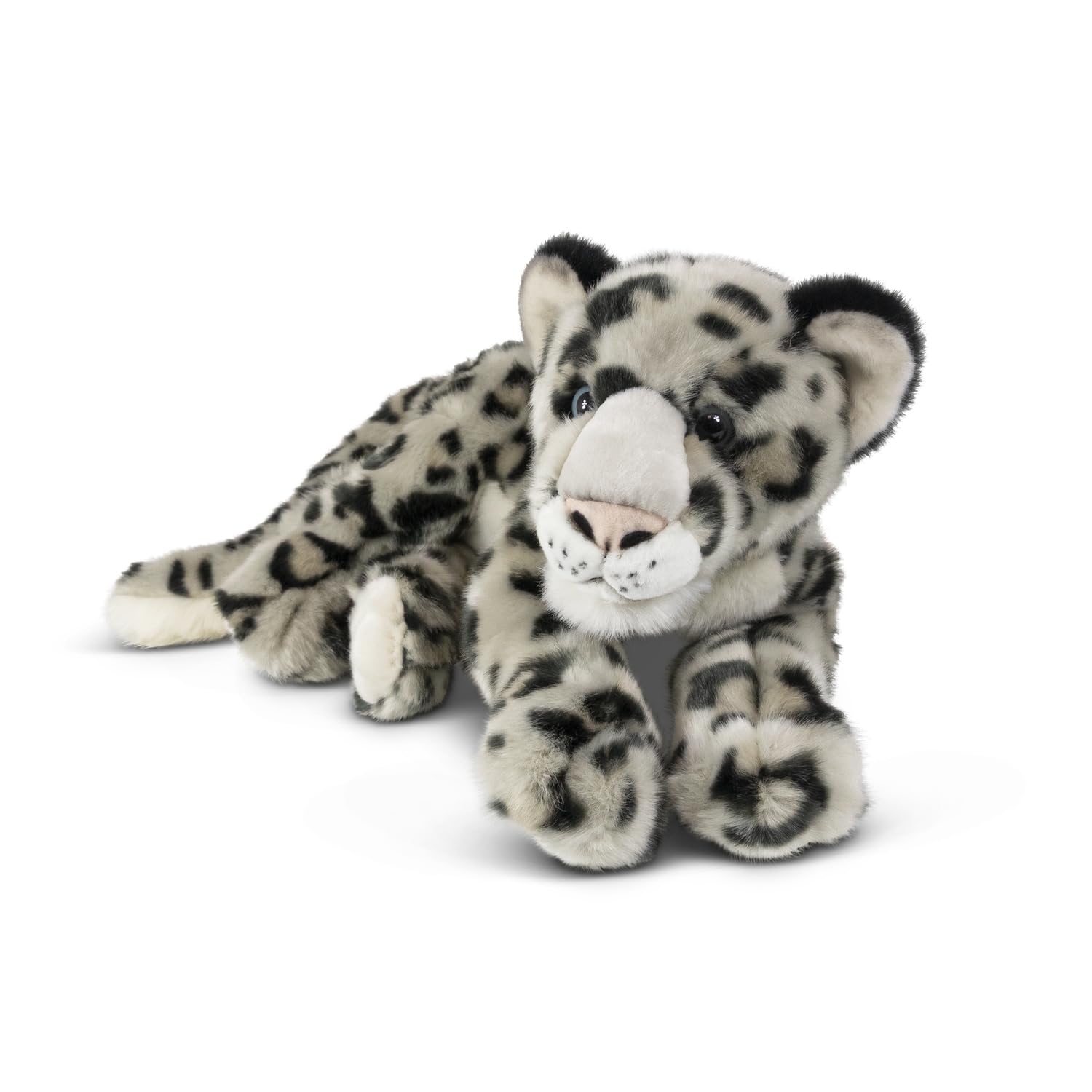ANIMIGOS WORLD OF NATURE Tobar SNOW LEOPARD Plush Toy, Assorted Colours, Medium - Image 2
