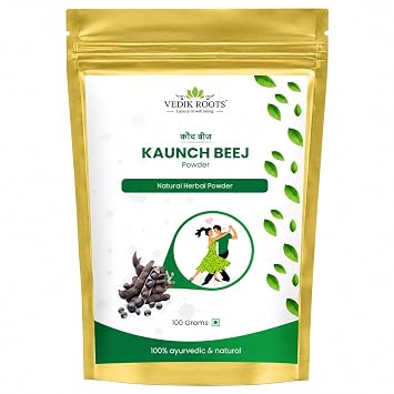 Kaunch Beej Powder - Tap Into The Power Of Ayurveda For Increased Strength And Stamina 100Gm (Pack of 1)