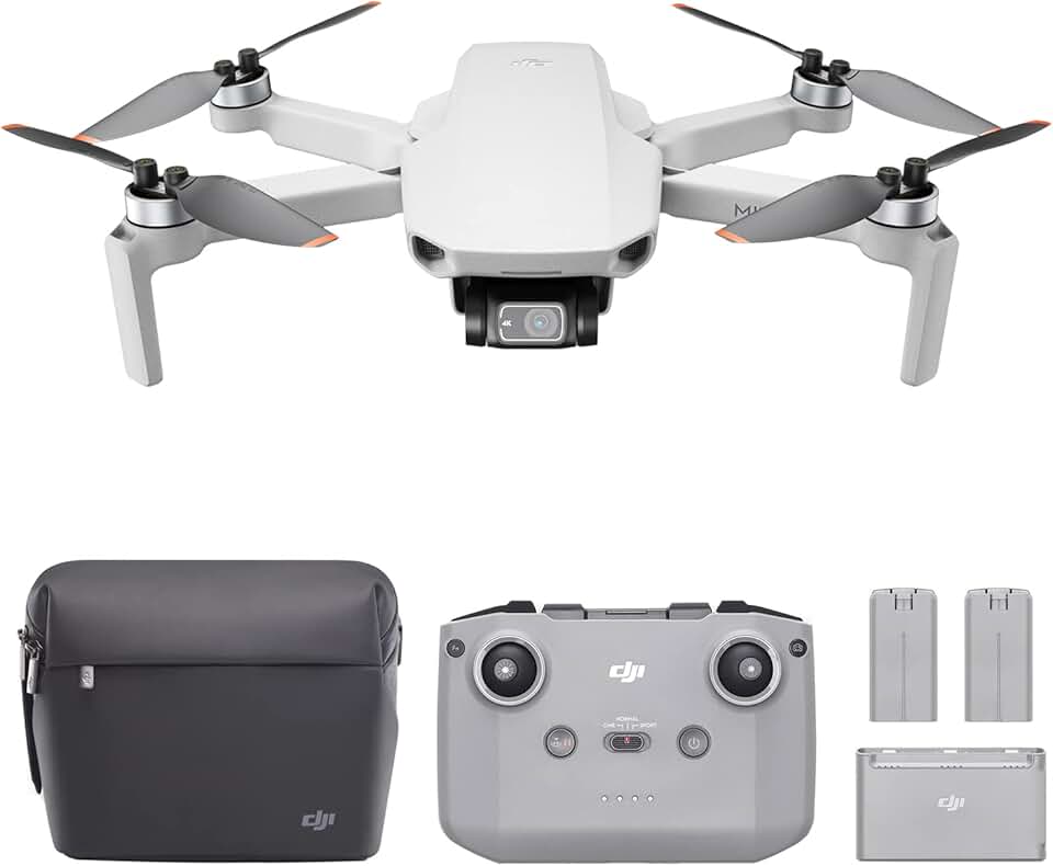Mini 2 Fly More Combo - Ultralight and Foldable Drone Quadco