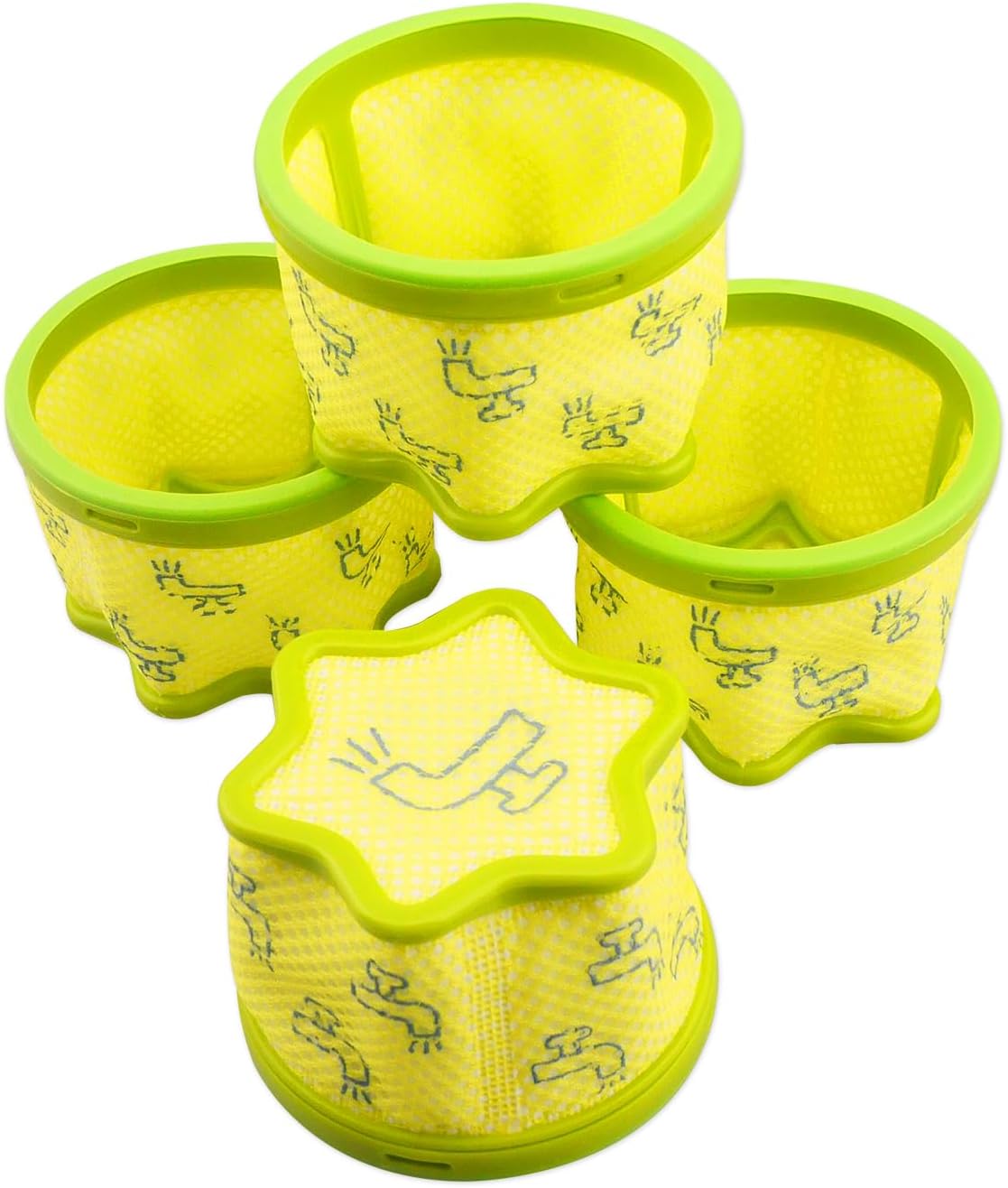 SZRKRLA 4 PCS Vacuum PreFilter Replacement Fit for LG