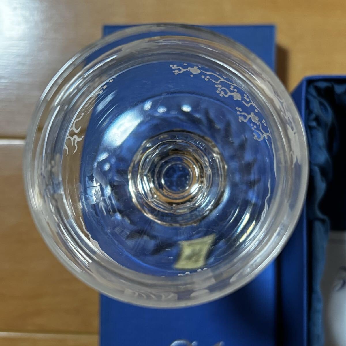 Amazon | マイセン クリスタル ブルーオーキッド ワイン グラス ペア
