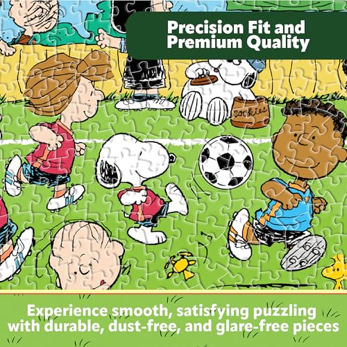 Rompecabezas Peanuts Soccer 14x19 Pulgadas 3 a 13 Anos miniatura 3