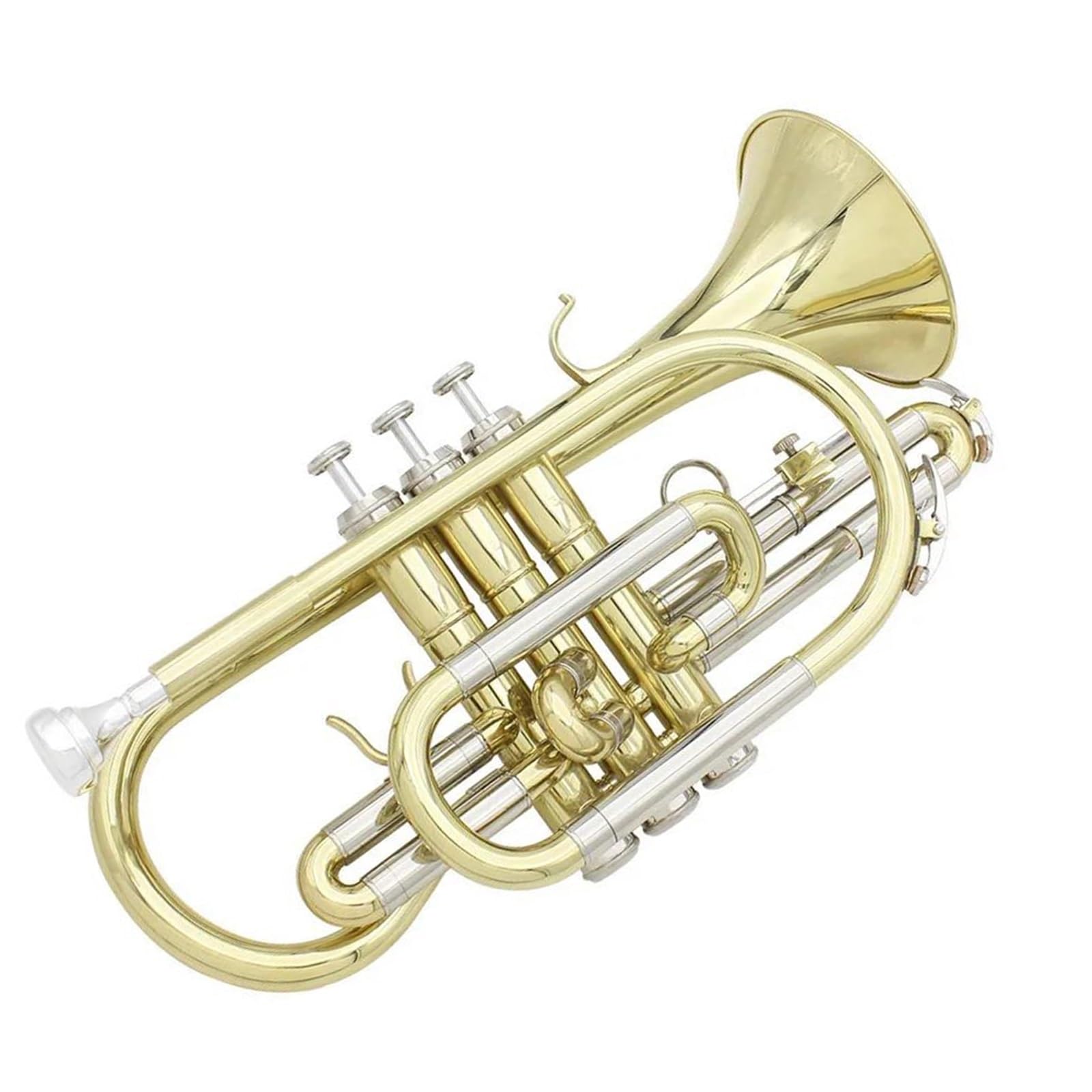 Euphonium Musikinstrumente Trompete Bb Messingkorpus Kontrabass Zweitonhorn Mit Zubehör Für Professionelles Spielen