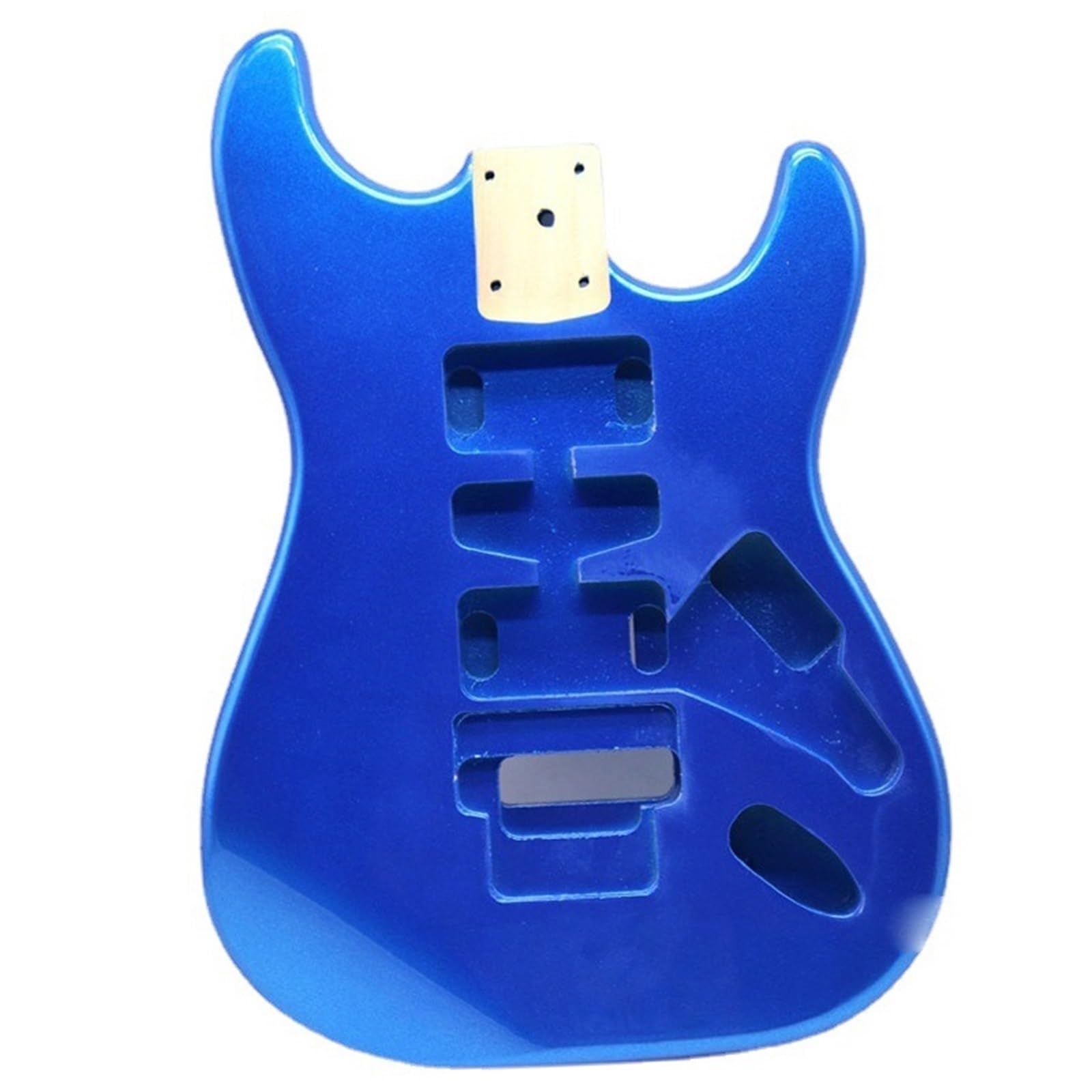 Fai da te Corpo Della Chitarra Durevole Corpo Per Chitarra Elettrica In Legno Di Pioppo Blu Accessori Fai Da Te