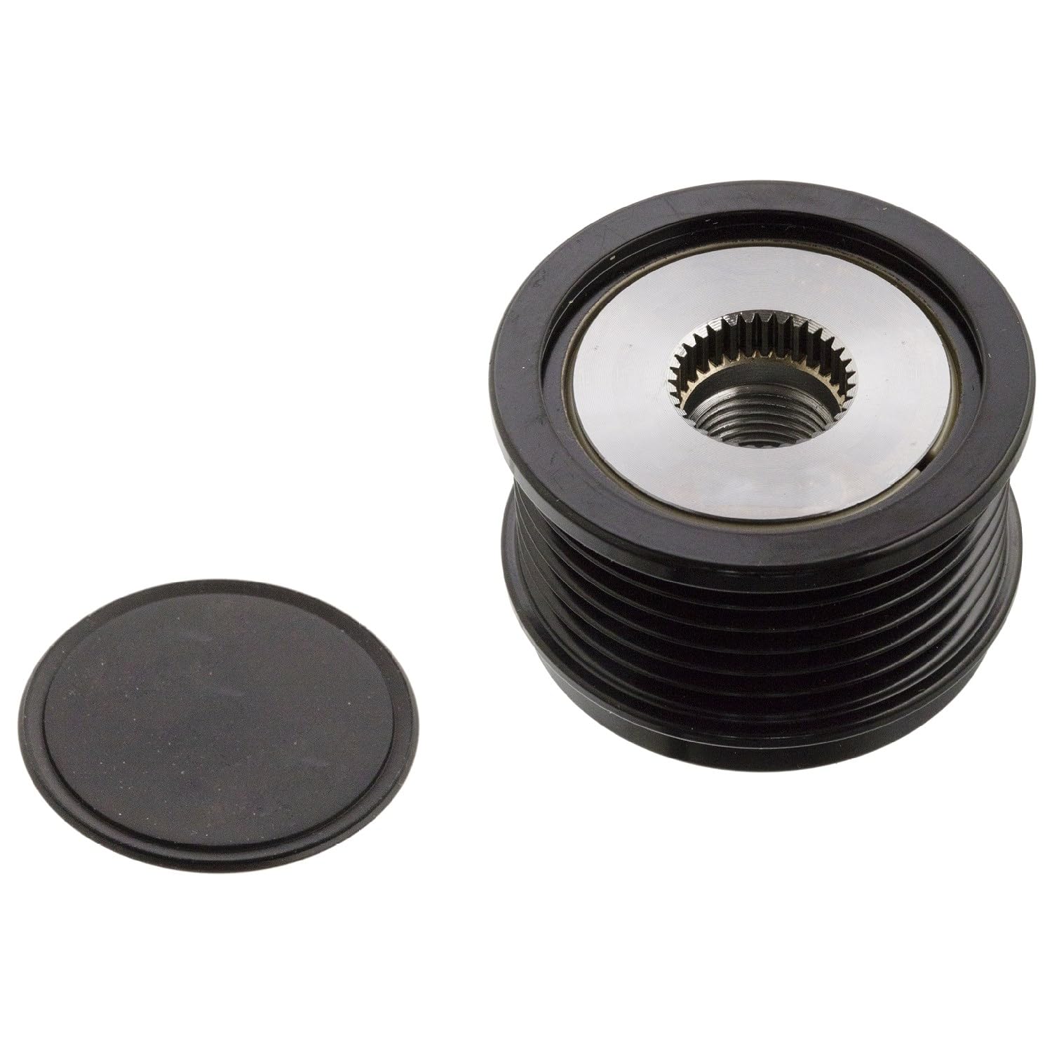 Overrunning Alternator Pulley fits FIAT BRAVO 1.6D 07 to 14 198A3.000 Clutch New