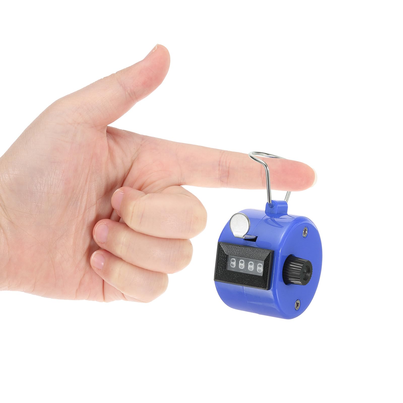PATIKIL Contador de clics mecánico de mano para entrenamiento de punto, golf, regazo, pesca