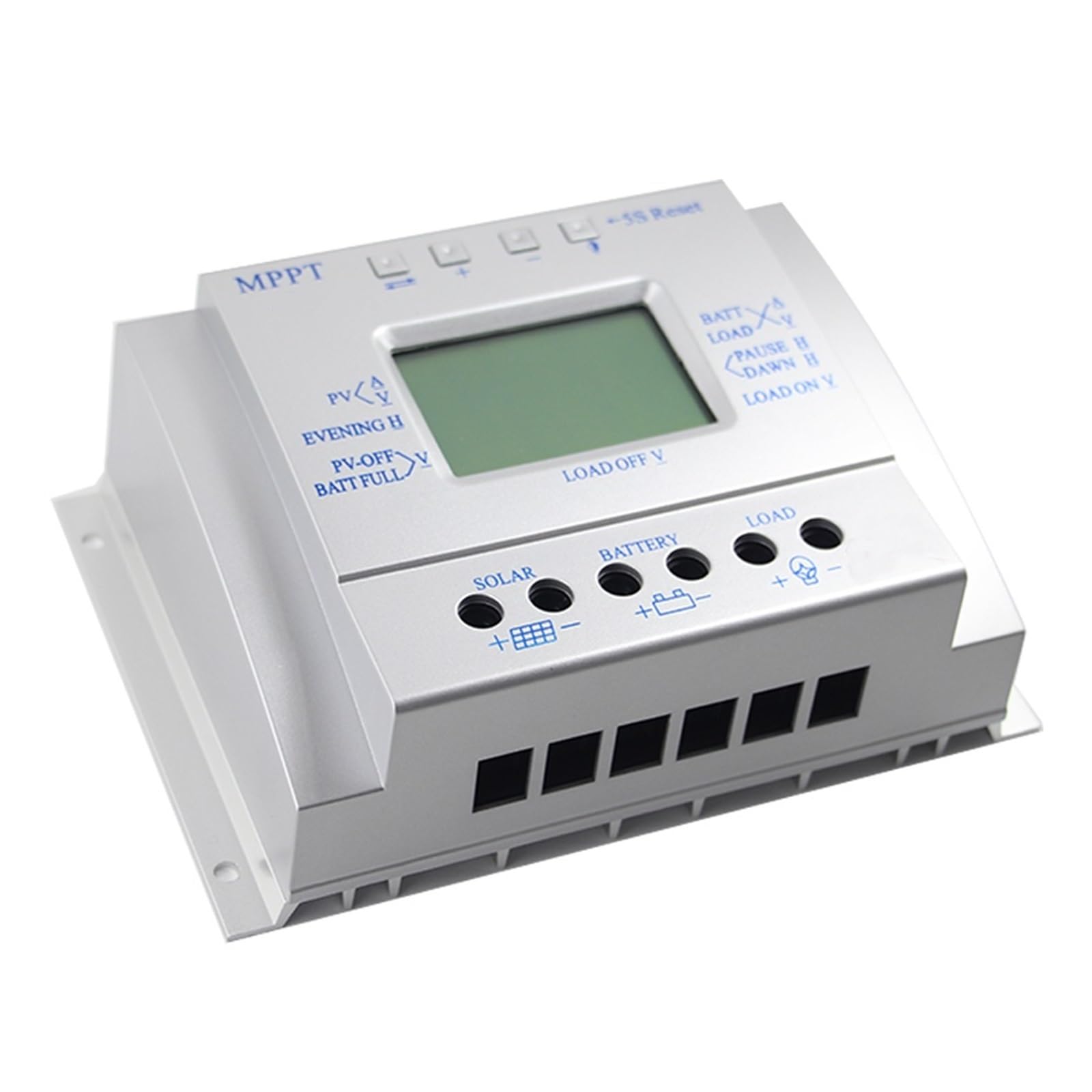 MPPT Solar Laderegler 60A 80A 12V 24V Auto Panel Regler For Max 50V Eingang Alle Daten In Einem Display L60 L80(60A (L60))