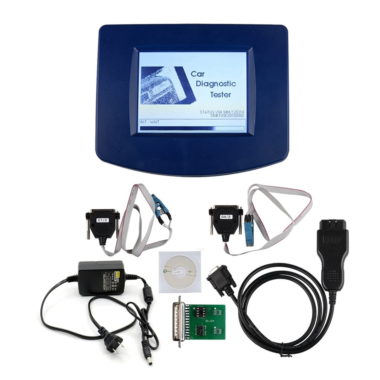Digiprog3 Set Completo Digiprog 3 V4.94 Programador DigiprogIII Con Chip FTDI Herramienta de Kilometraje Compatible con Muchos Coches Con Enchufe EU/US Herramientas de Buena Calidad (Color: OBD
