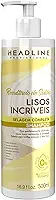 Shampoo Lisos Incríveis - Sela e Alinha os Fios - HEADLINE Resultado de Salão - 500ml