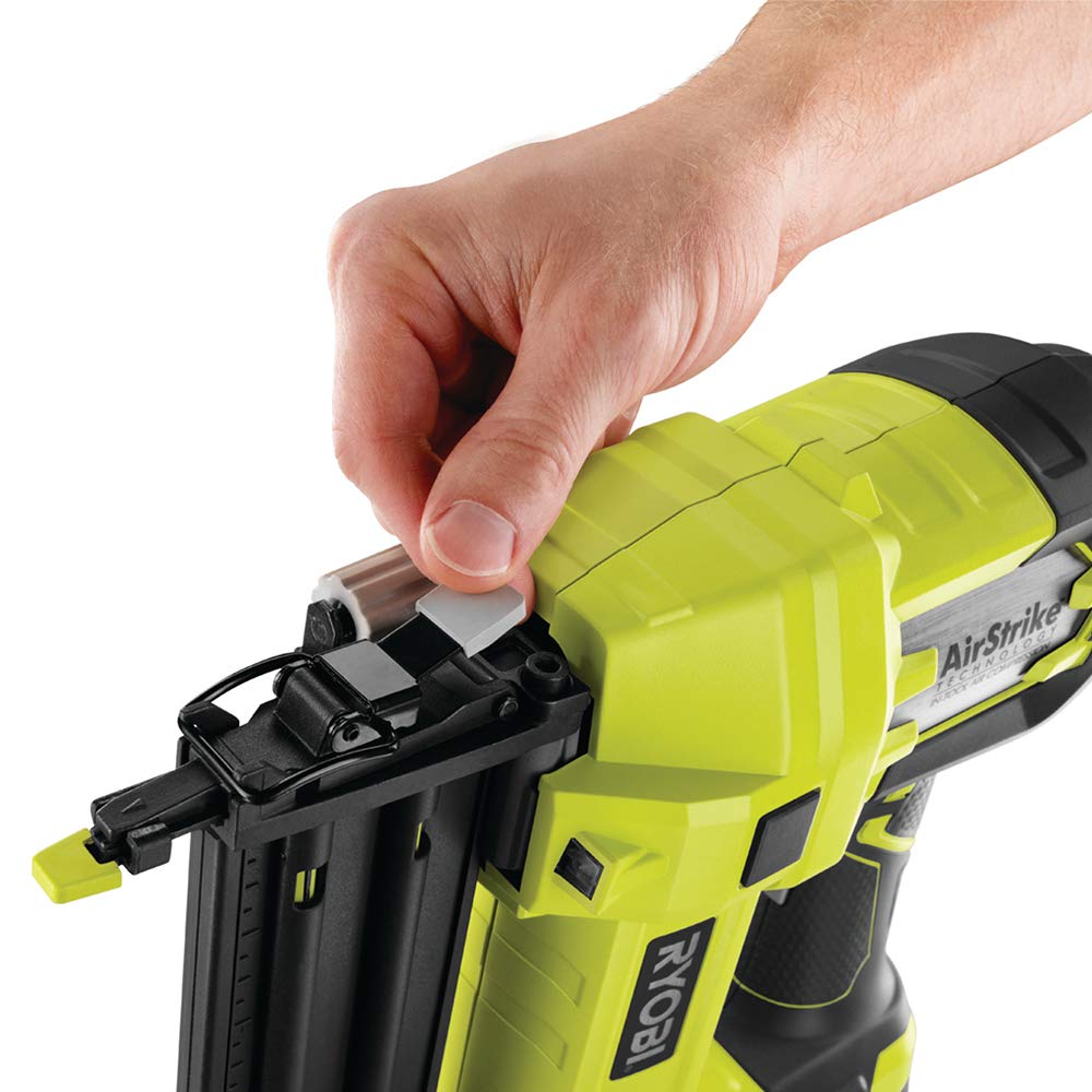 Nailers & Staplers 18V Ryobi ONE+ 18G AirStrike Nailer Body Only