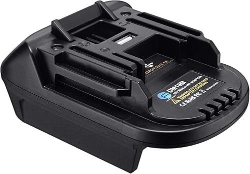 FirstPower Adaptador de batería para Milwk, Dewalt, Convertir a Batería Makita 18V