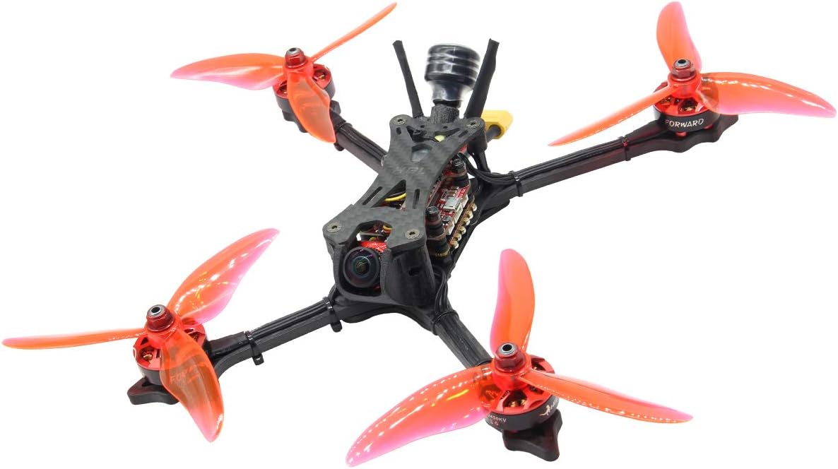 HGLRC Wind5 6S FPV Racing Drone Powerful F7 FC 2306 1600KV Brushless Motor Blheli32 60A 4 in 1 ESC Carbon Fiber Frame Top Caddx Ratel Camera DIY Quadcopters Multirotors with Frsky XM+ Receiver