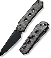 Vista 12 de CIVIVI Vision FG - Cuchillo de bolsillo para EDC, Superlock plegable con mango de 3.54 pulgadas Inversa Tanto Nitro-V Blade G-10, regalo ideal