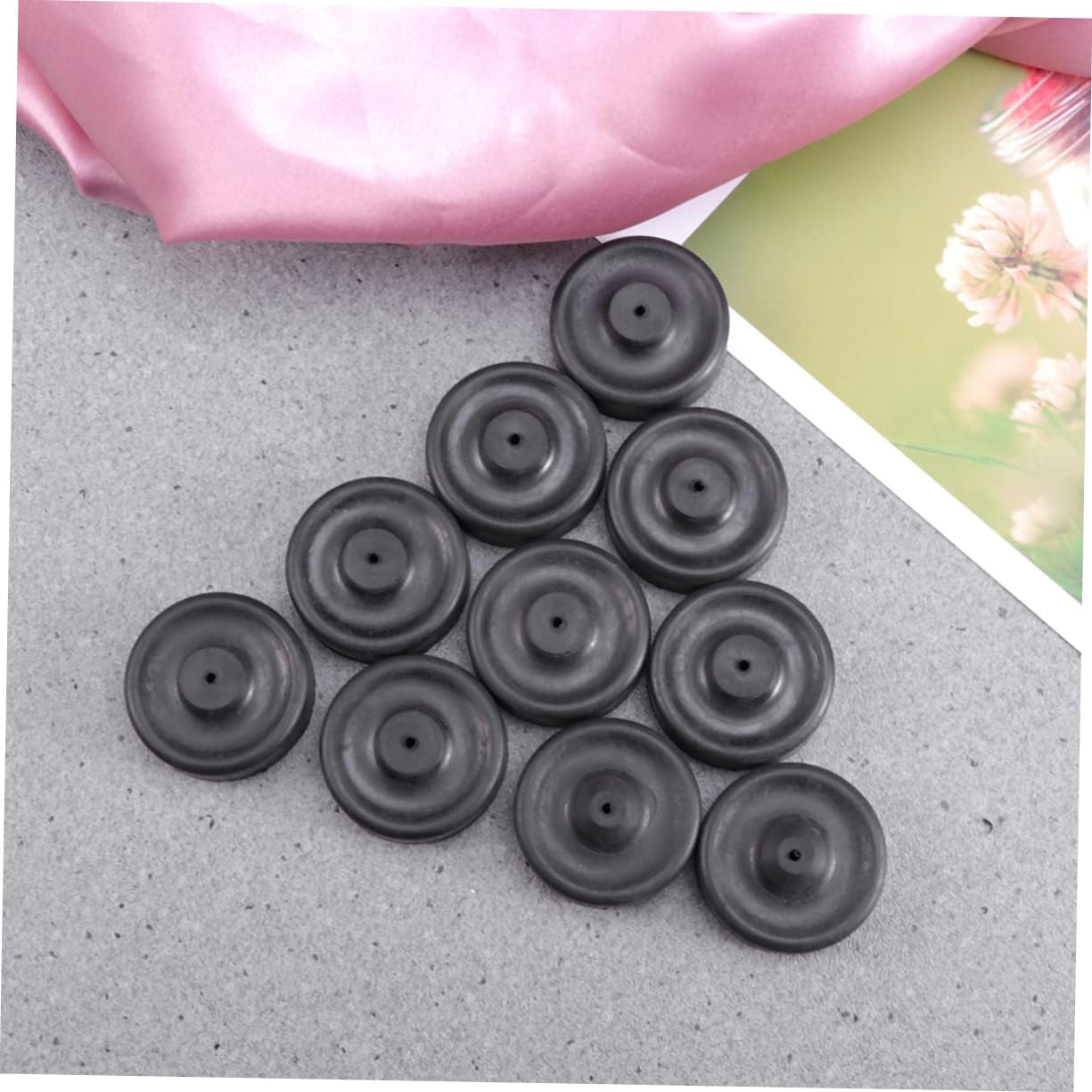 DOITOOL 2sets A5 Aquarium Air Pump Oxygen Pump Membrane Fish Tank Accessories Easy to Clean 10pcs*2