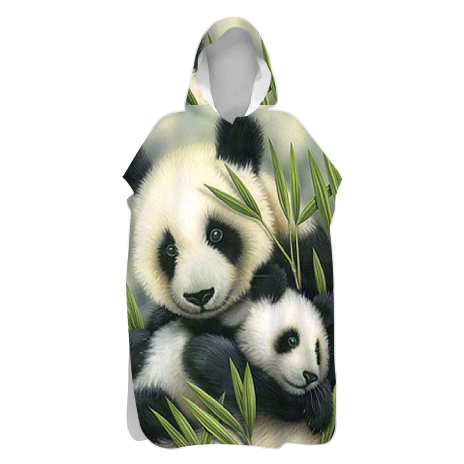 Chickwin Badeponcho Mit Kapuze - Mikrofaser Umkleidehilfe Strandtuch