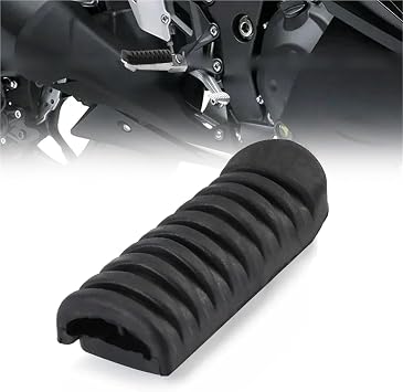 Front Footrest Foot Pegs For KAWASAKI ZZR 600 1200 ZRX 400 1100 GPZ900R ZR250 ZR7 ER6F ER6N ER4N Motorcycle Rubber Pedal Pads