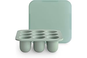 Fresh Food Freezer Tray with Lid for Frozen Baby Food | Mushie...