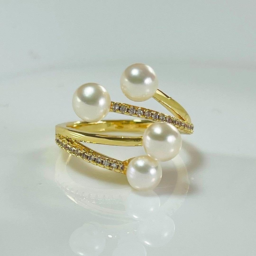 ♪586 ❤️ マスクチェーン パール ファー ファーボール ハンドメイド