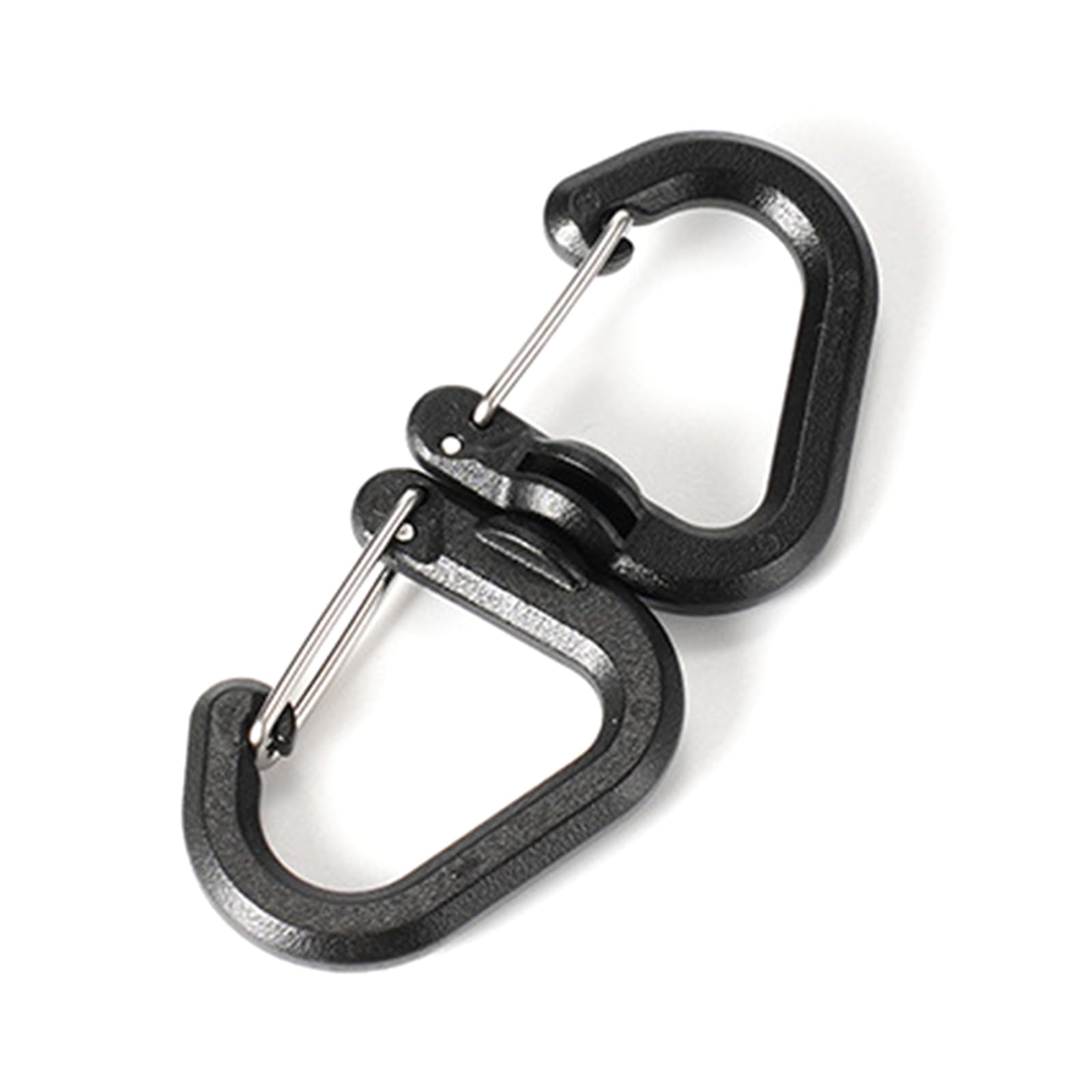 Amazon.com: STBQHG 360 Rotating Double Carabiner Outdoor Swivels