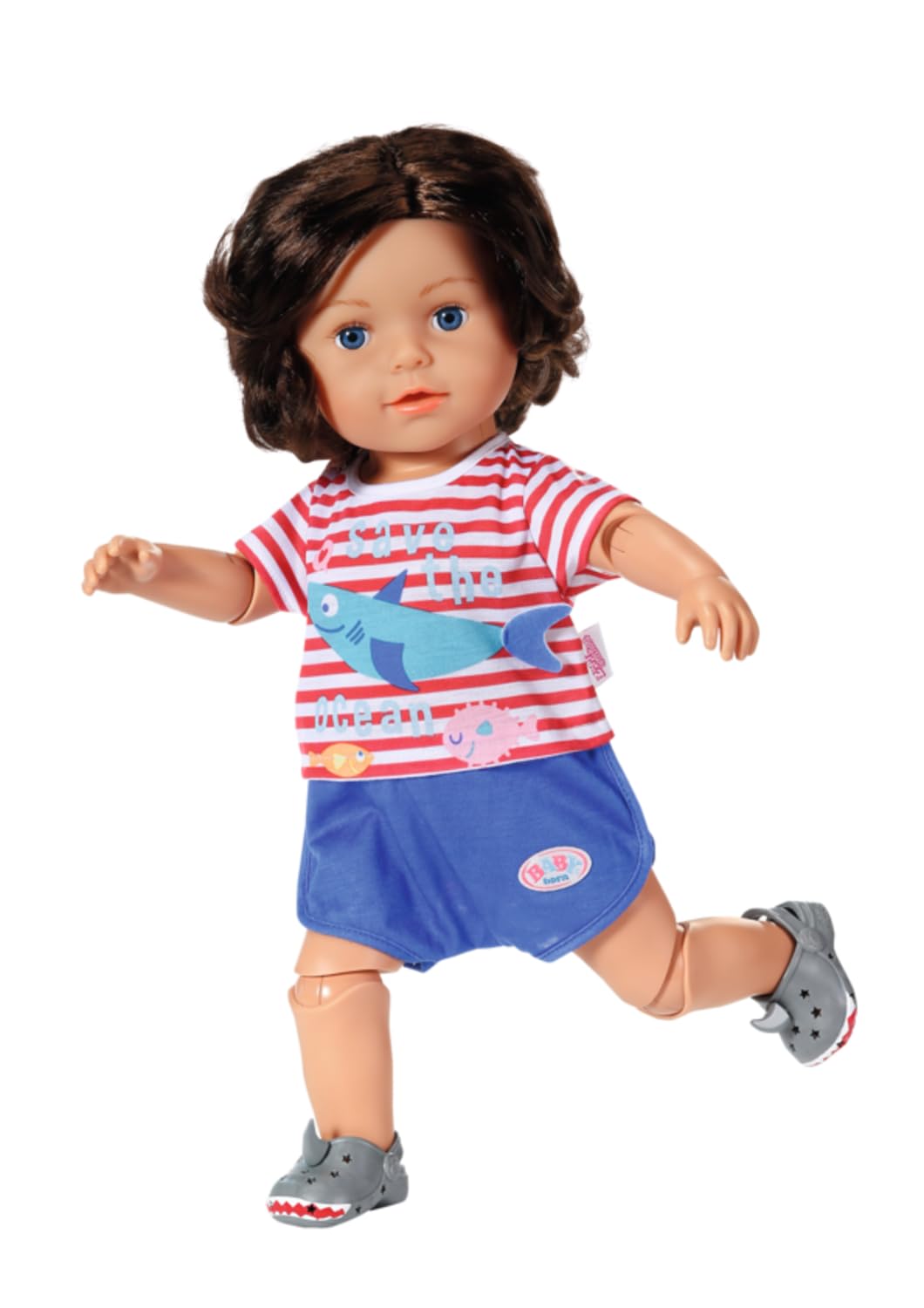 Baby Bornbrother Play And Style 835418 43cm Doll With Posable