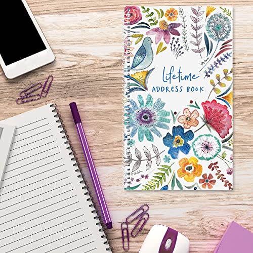 image for Current Embroidered Florals Address Book-94 Pages; Small 5