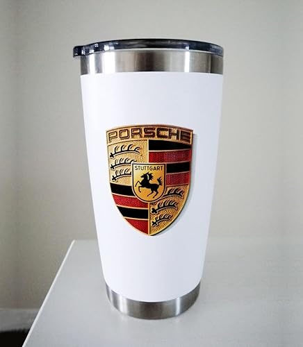 Miniatura 6 de Porsche Logotipo de la cresta 2559in x 2087in  GT3 RS 40GT2 estilo Porsche emblema adhesivo incluyendo paño 1