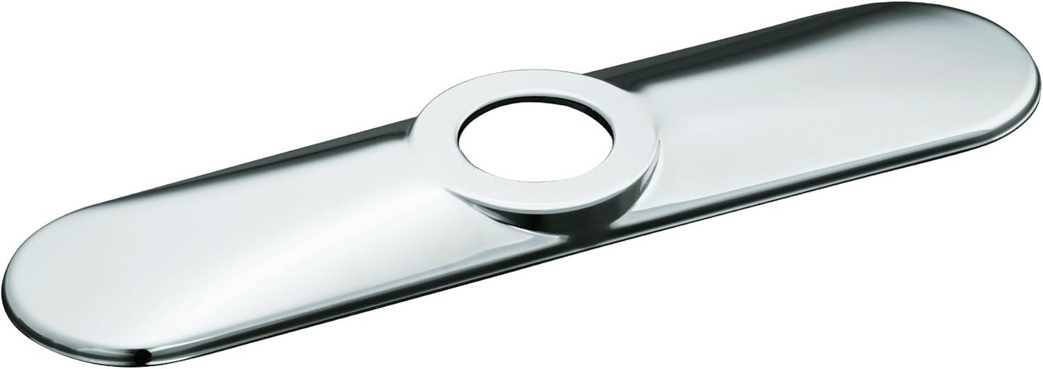 KOHLER K-14531-CP Purist Escutcheon Plate, Polished Chrome