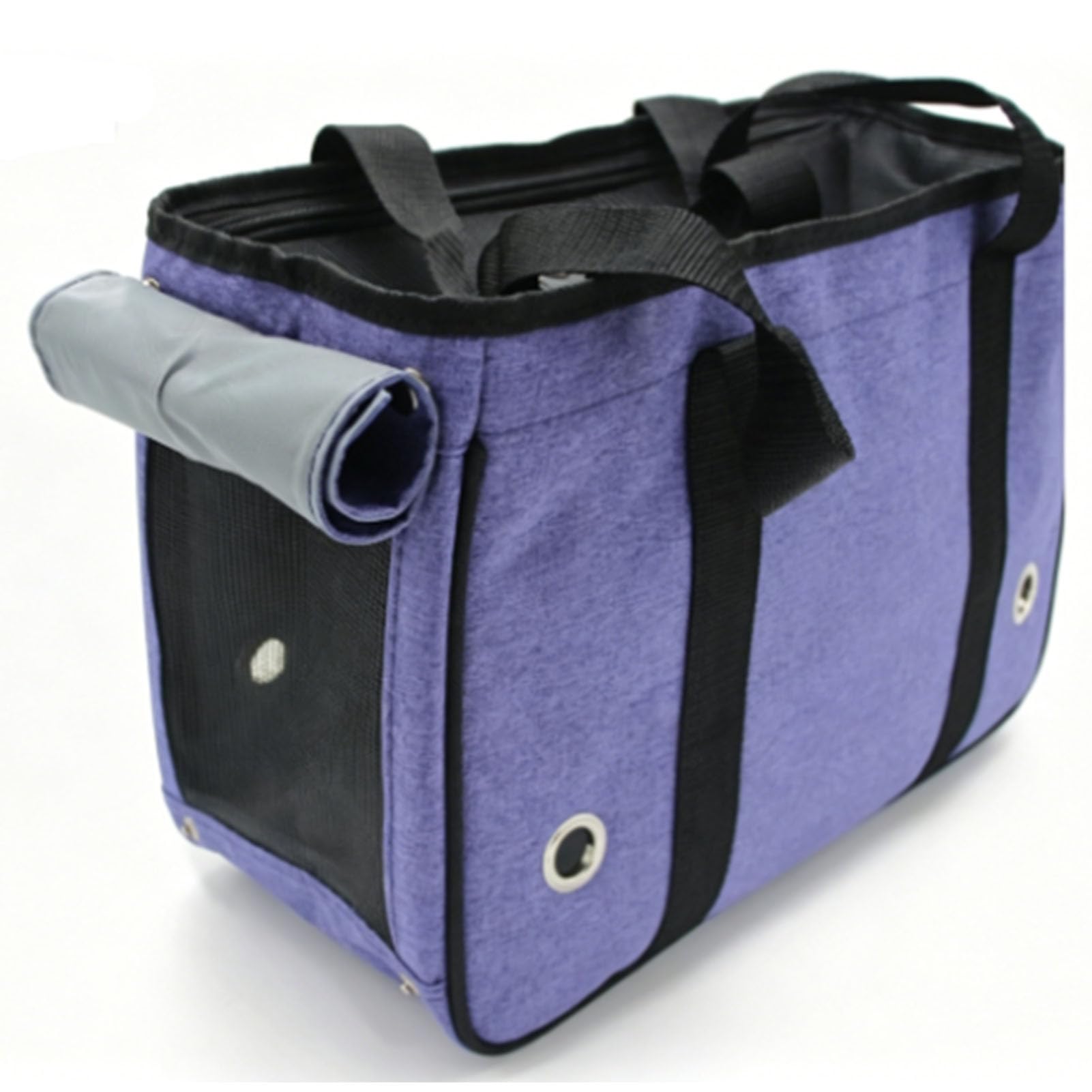 Transportín para Gatos con Lados Blandos, Transportadores con Lados Blandos, Transportador para Mascotas Aprobado, Jaula Plegable para Cachorros de Viaje para Senderismo, Metro, Avión, Coche,