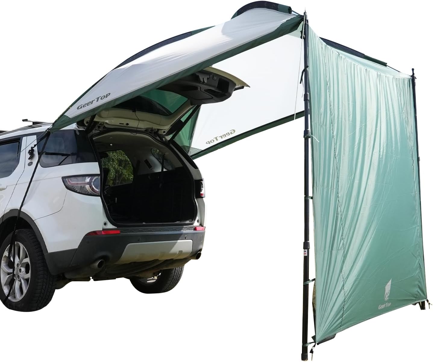 GEERTOP Lightweight Car Side Tent for SUV Camping Vehicle Awning Truck Canopy Car Tent for Van MPV RV Jeep Outdoor Travel