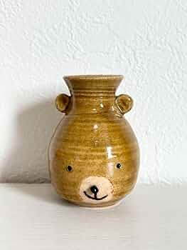 Amazon.co.jp: ヤッチとムーン くま 一輪挿し つぼっクマ やちむん