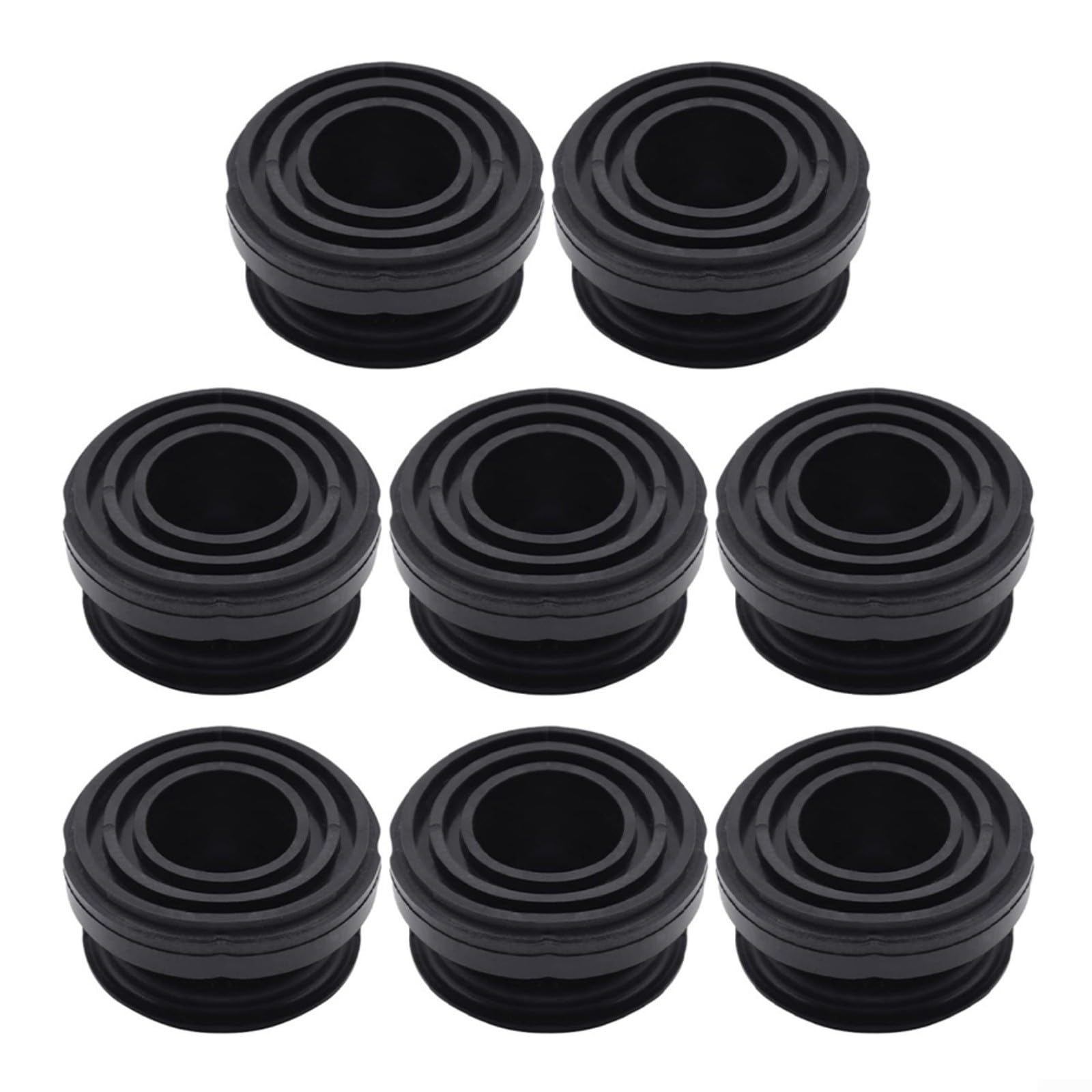 Almohadillas de pie para generador EU2000i y EB2000i de goma negra pack de 8 piezas