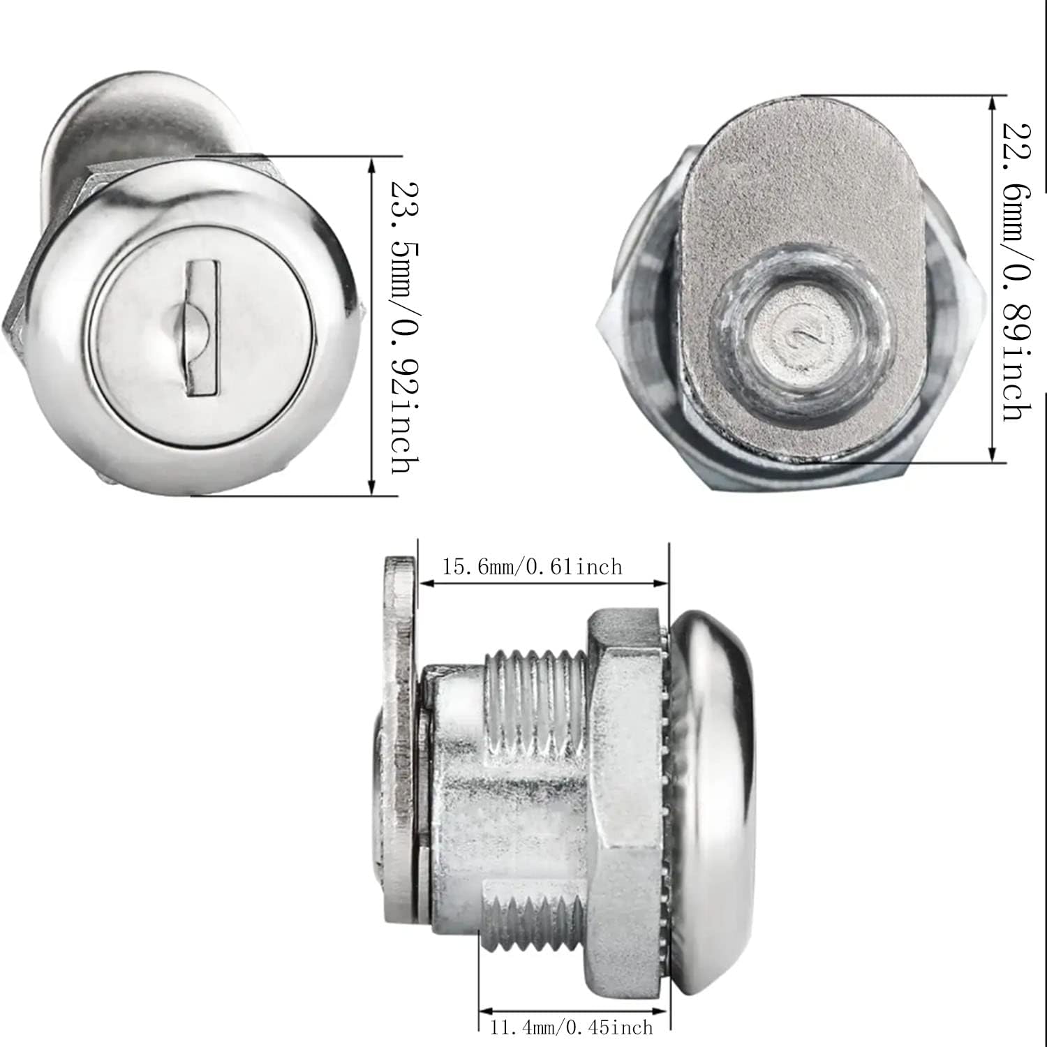 Truck Tool Box Lock with 2 Keys for Toolbox